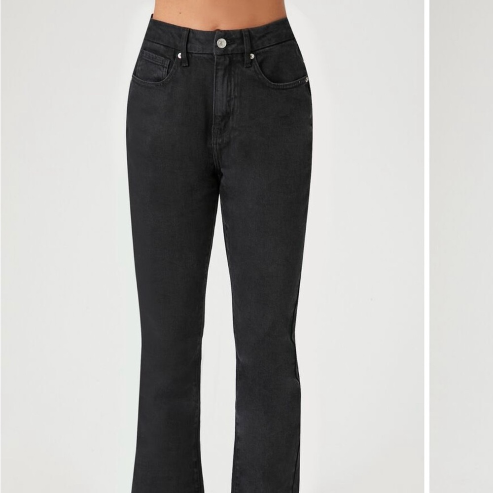 Women's Flare Black Jeans